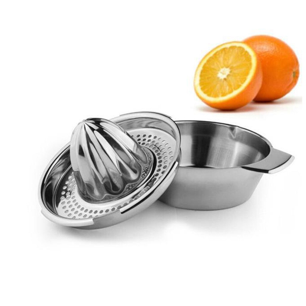 Lemon Orange Tangerine Juice Squeezer Stainless Steel Lemon Orange Squeezer Juicer Hand Manual Press Kitchen Appliances