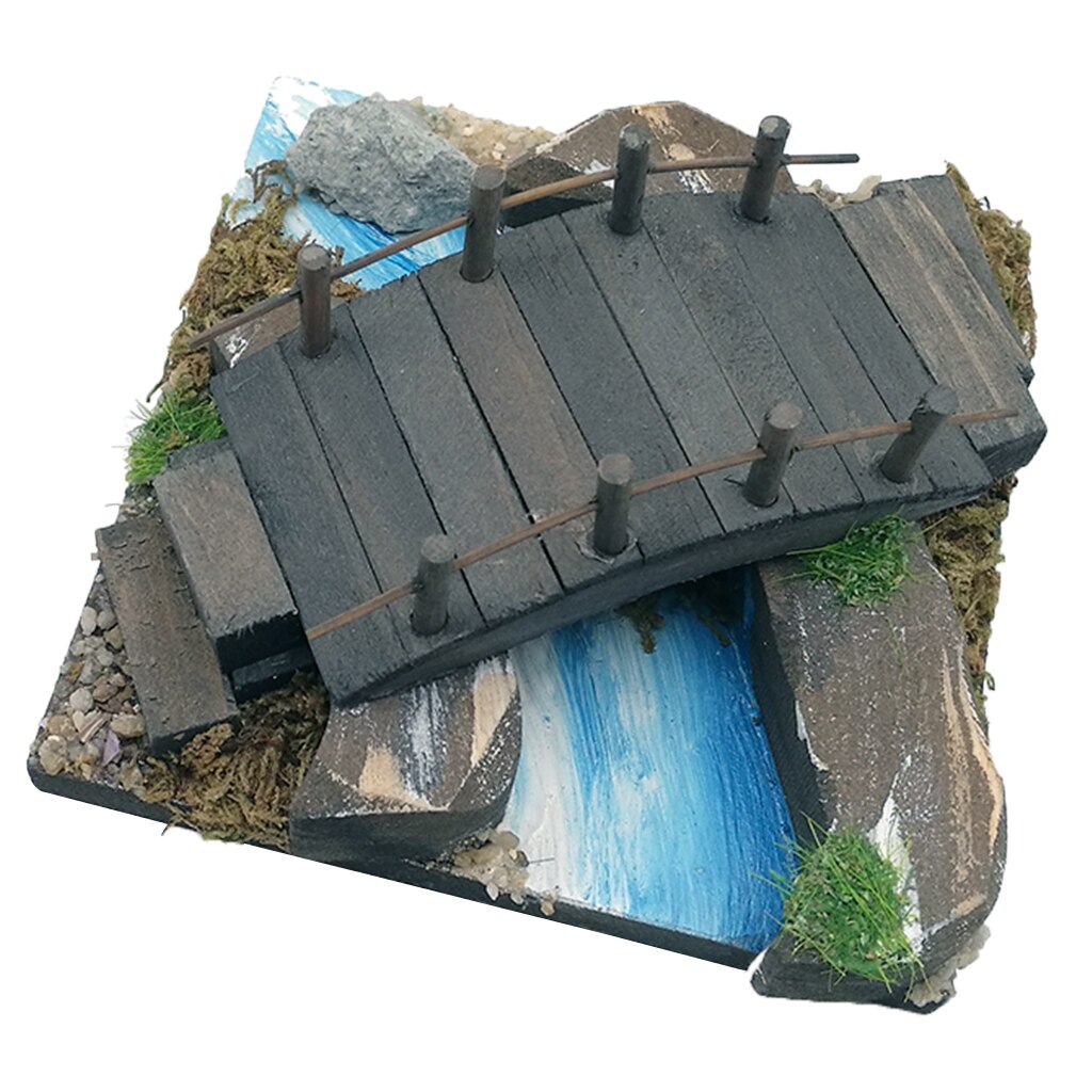 Mini Garten Gebäude Mikro Landschaft für 1:12 Puppenhaus Haus Hof Dekoration