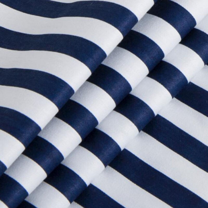 160CM*50CM cotton navy blue red green yellow pink black wide stripe fabric for DIY bedding apparel patchwork fabric decoration