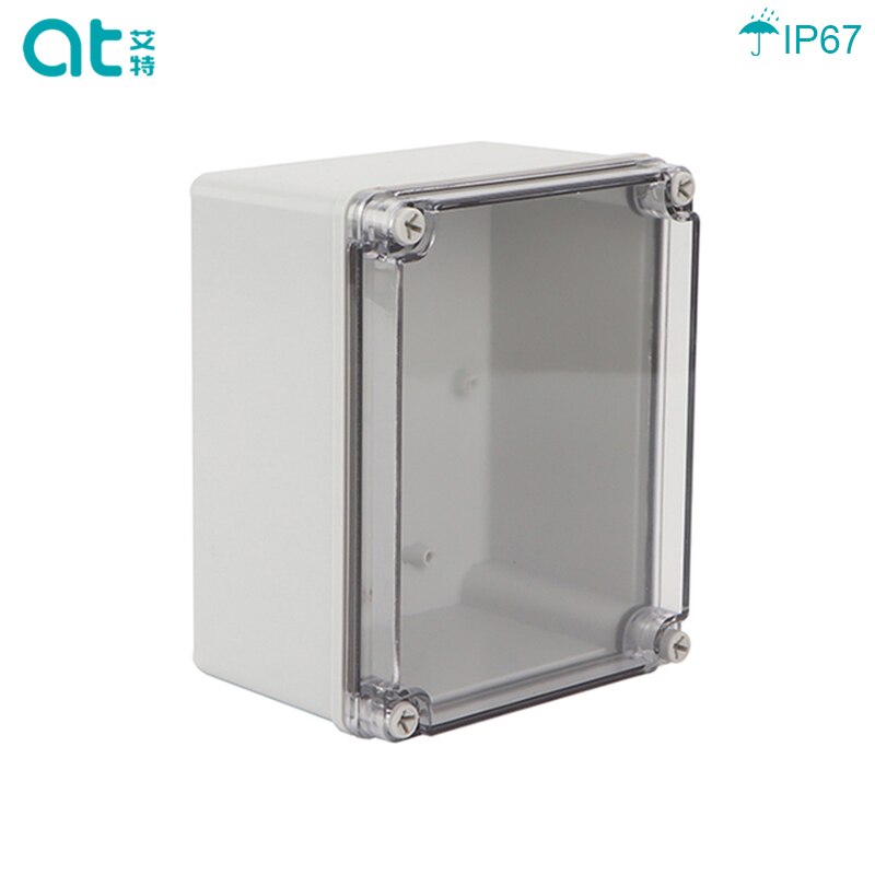 IP67 Transparent Lid Junction Box Waterproof Plastic Enclosure Box Electronic Project Instrument Case ABS Outdoor Housing: 170 x 140 x 95 mm