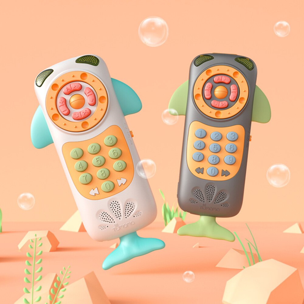 Baby Muziek Speelgoed Simulatie Mobiele Telefoons Speelgoed Vroege Onderwijs Leren Telefoon Taal Machine Voor Kinderen