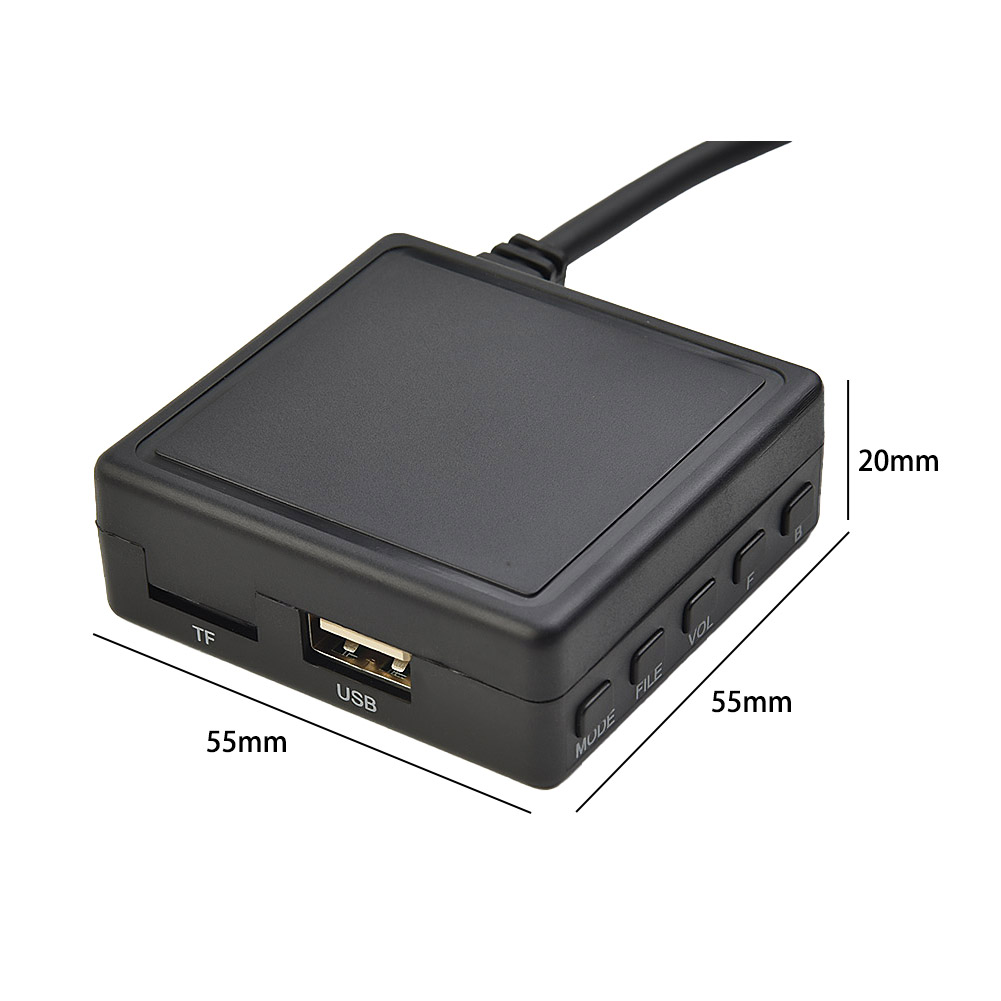 Bt 5.0 aux usb musikadapter mikrofon lydkabel til pier ip-bus radio p-serie  p99 p01 deh -p9600 mp deh -p3100 ub