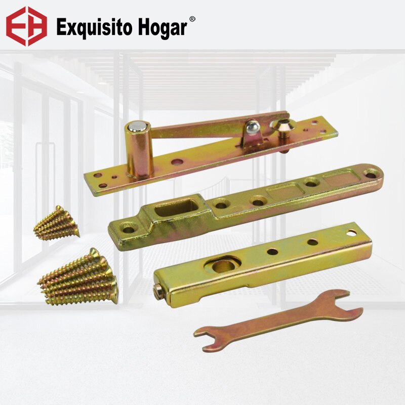 Stainless Steel Glass Door Spring Fittings Upper And Lower Door Shafts Fittings Ground Shaft Glass Door Upper Shaft Top Shaft