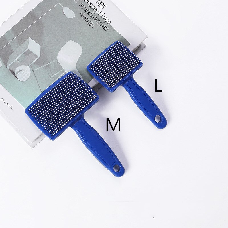 1Pcs Pet Hair Trimmer Comb Dog Cat Grooming Supply Brush Slicker Tool Pet Dog Practical Needle Comb Hair Remover Rake