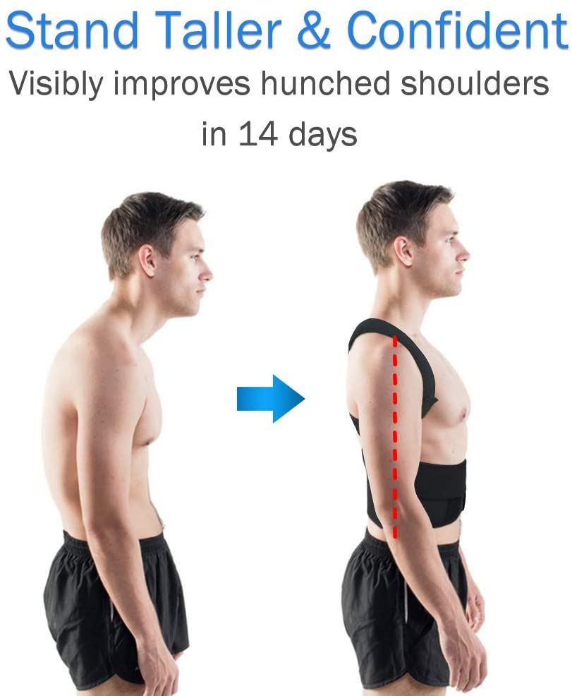 Magnetische Therapie Houding Corrector Brace Schouder Terug Ondersteuning Riem Bretels Ondersteunt Riem Schouder Houding Unisex
