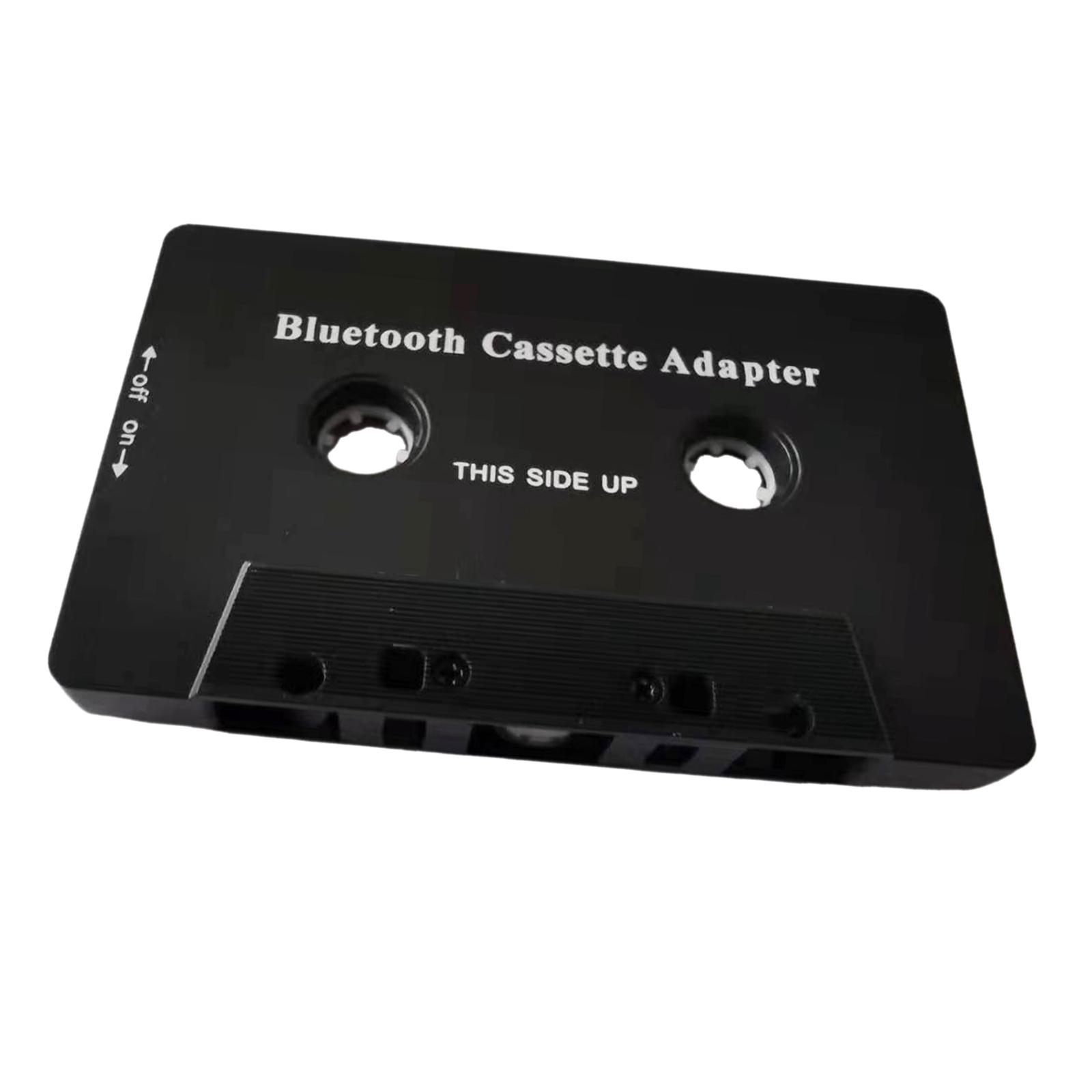 Car Audio Bluetooth Wireless Cassette Receiver with Stereo Audio Cassette to AUX Adapter AUX Tape Convert Plug and Play