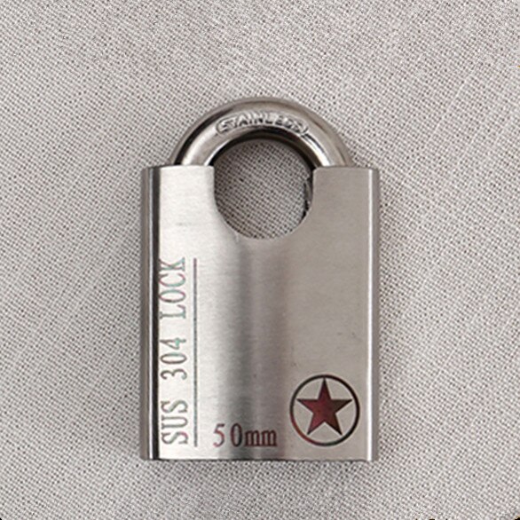 Anti-theft, tamper, waterproof, stainless steel padlocks,so safety security,padlock,door locks 40mm 50mm 60mm
