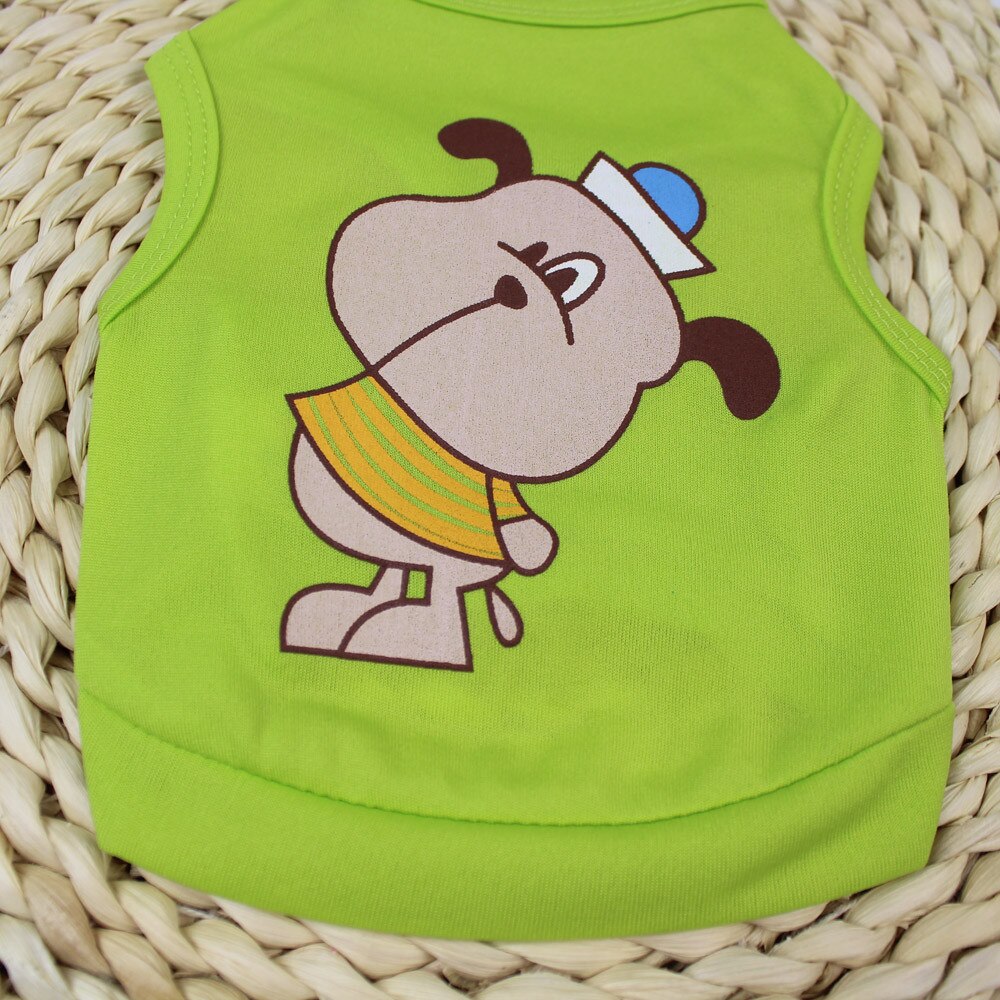 Ropa para Perro barata adorable chaleco para Perro camisa de Ropa para mascotas para perros traje de algodón cachorro Ropa para mascotas Ropa para perros pequeños Ropa de Perro