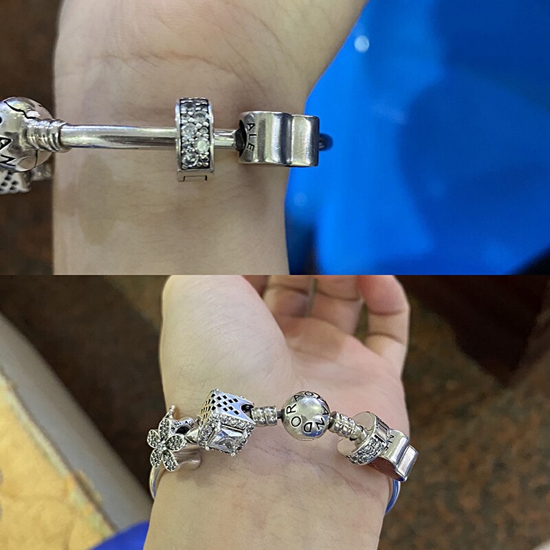 Sprzedaż hurtowa 20 sztuk srebrna ściereczka do polerowania 10*10CM dla bransoletki Charms bransoletka odpowiednia biżuteria srebrna
