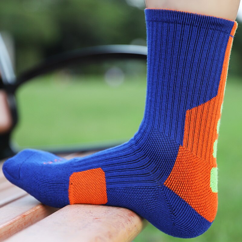 Professionele Sport Basketbal Sokken Voor Running Comfortabele Ademend Thicknon-Slip Elastische En Niet-Fading