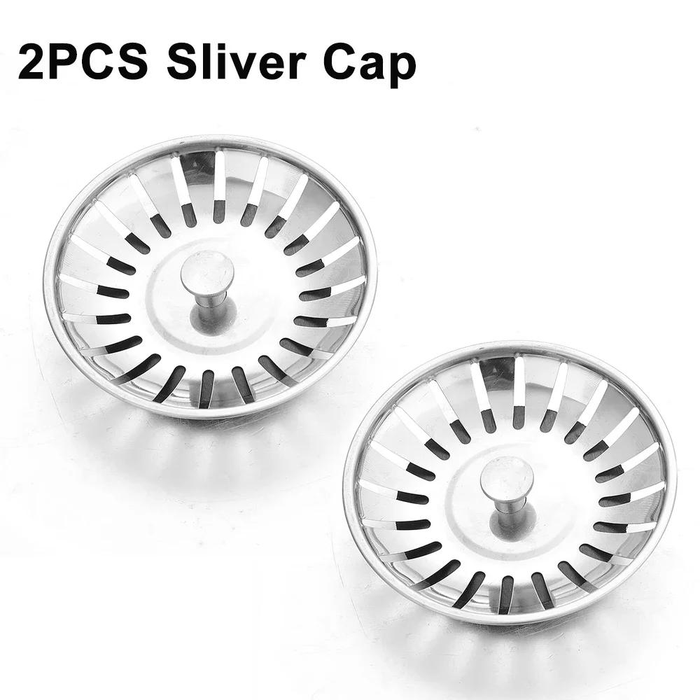 Edelstahl Pool Badewanne Haar Catcher Stopper Waschbecken Sieb Abfall Waschbecken Filter Stecker Küche Waschbecken Zubehör Werkzeuge: YELLOW