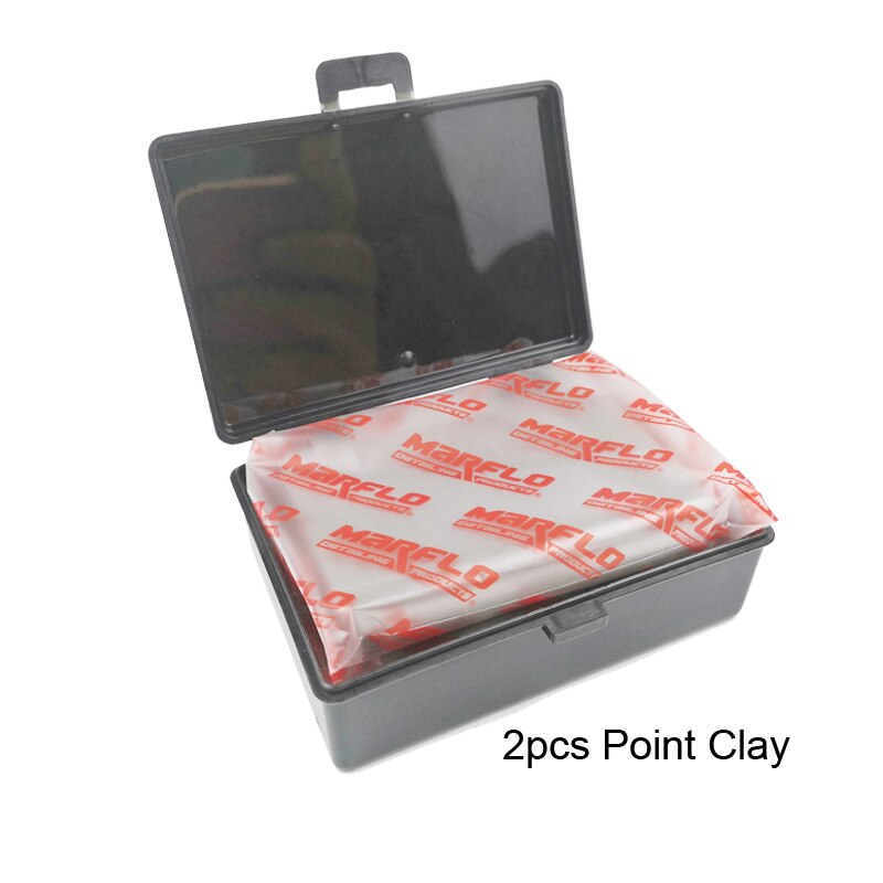 Piont Magic Clay Bar for Car Cleaning Paint Care Cleaner Car Detailing Clay Bar: Point Clay 2pcs