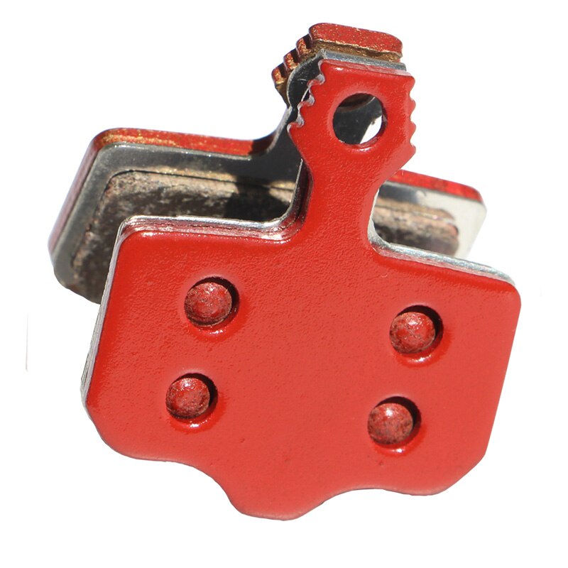 2 par harpiks/sintret sykkel skivebremseklosser for sram avid elixir 1 3 5 7 9 r cr for sram xx  x0 avid  db1 db3 mtb terrengsykkel: Rød