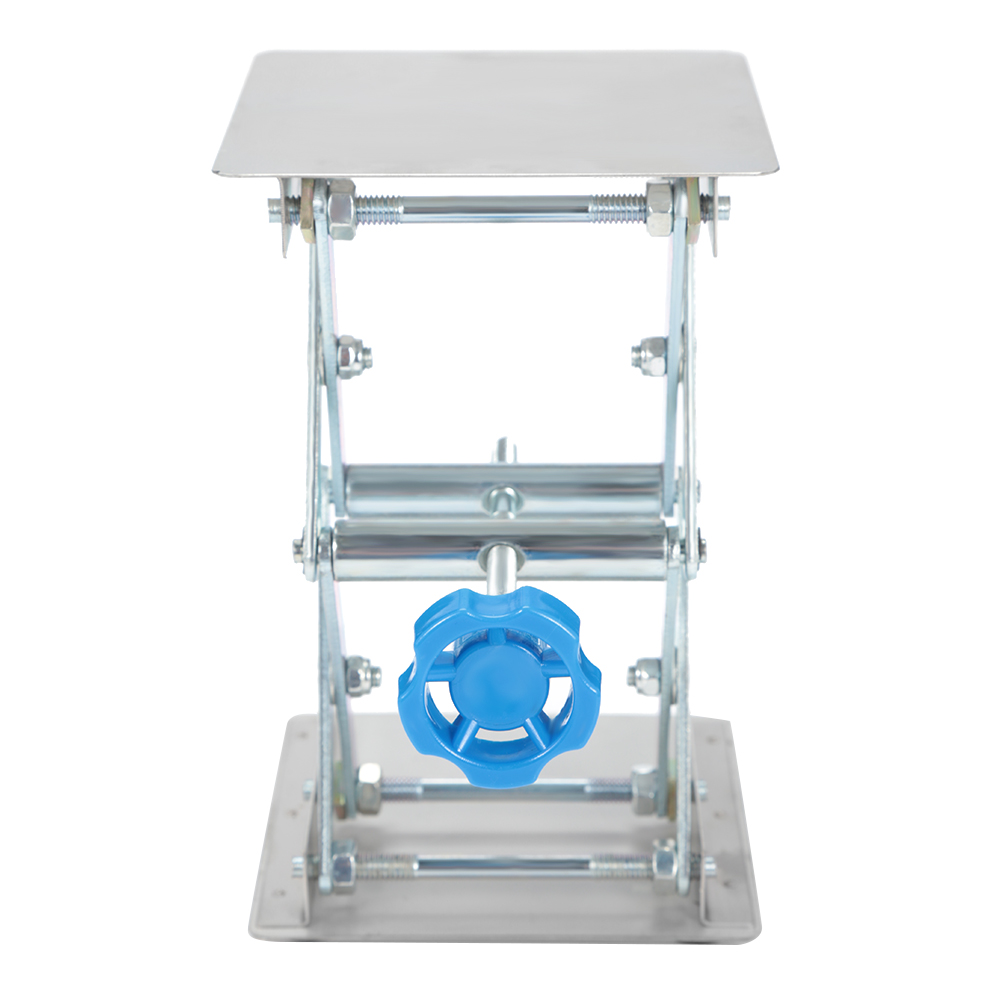 Stainless Steel Lifting Platform Stand Rack Scissor Lab Jack Adjustable Height Laboratory Lifting Platform Table Bench Lifter