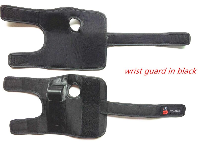 Protezioni polso della Mano palma Supporto pad Polso avvolgere per Pattinaggio A Rotelle Sci Snowboard scooter Equipaggiamento Protettivo per Bambini Delle Donne Degli Uomini: nero / 26 to 40kg