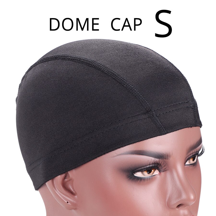 Plussign – bonnet de perruque en maille, 2 Styles, noir, 52Cm-56Cm, confortable, respirant, en Spandex, avec bande élastique pour la fabrication de perruques: DOME-S-2PCS