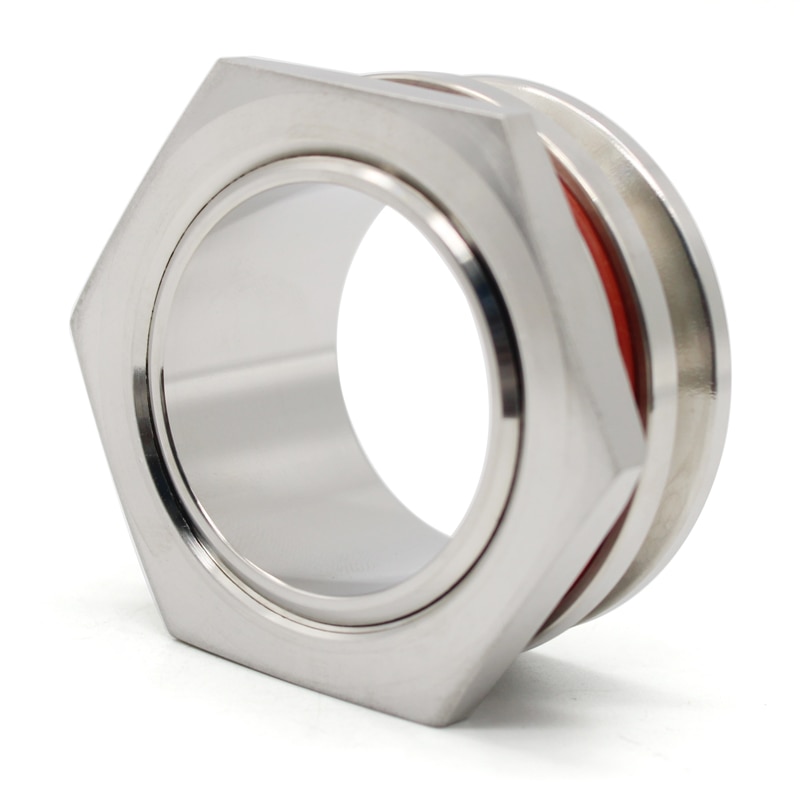 No Welded Baffle Sanitary SS 304 Stainless Steel 1.5" 2" Tri-Clamp Water Tank Inlet Homemade Trial