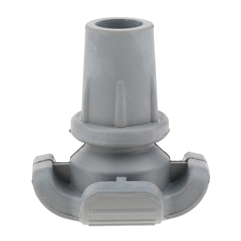 Walking Stick Tips End, Premium Antislip Rubber Crutch &amp; Walker Tips &amp; Cane Leg Tips Caps Cover - 7/8inch (2.2cm) - Gray