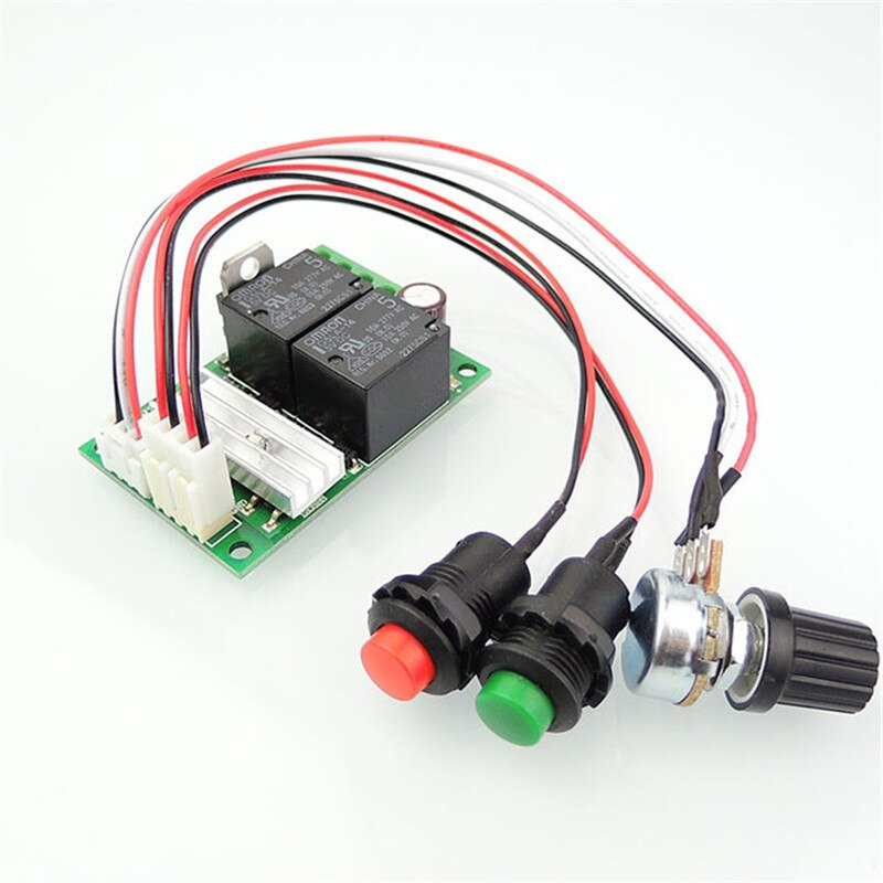 1203BS DC Motor Speed Controller Bldc Motor Controller Omkeerbare PWM Controle Vooruit/Achteruit Schakelaar 6V12V 24 V