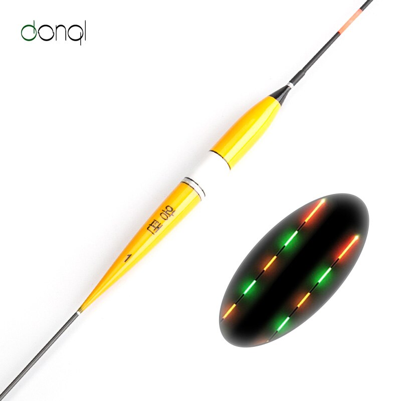 Colorful Led Electronic Fishing Float Night Floats Balsa Wood Night Vision Electric Float Fishing Tackle Luminous Float