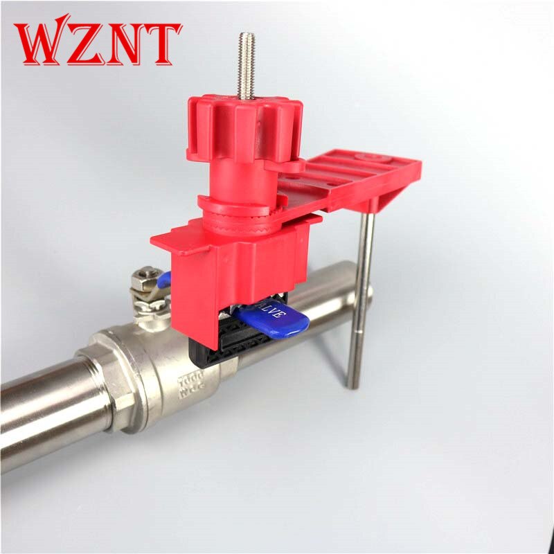 Large universal valve lockout with blocking arm,Single Stop arm All purpose Ball Valve Lock