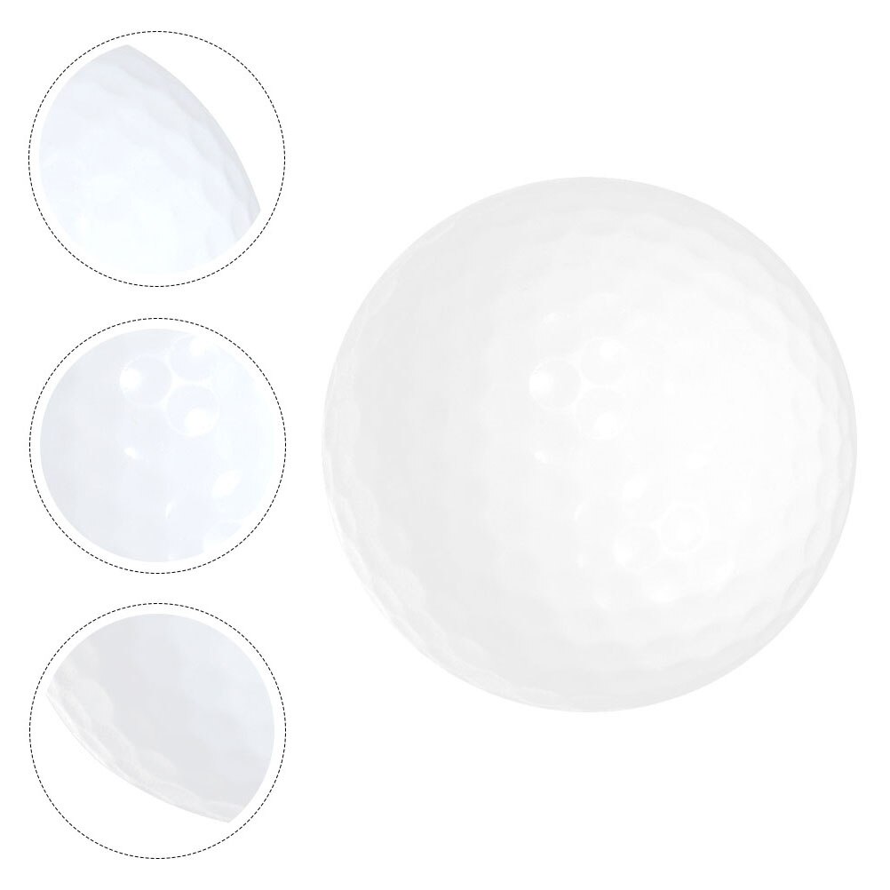 Glød i mørket nat golfbolde led lyser op golfbolde (rød)