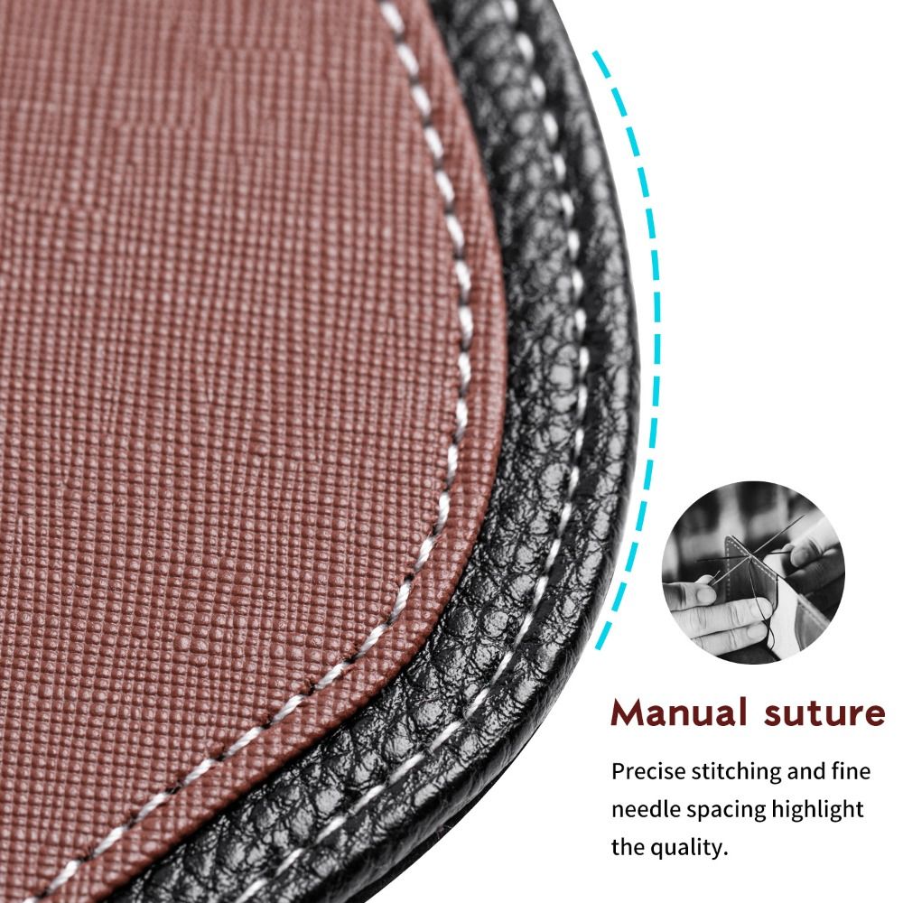 Anti-Slip Wrist Rest Mouse Pad Ergonomic Leather Hand Support Mouse Mat Soft Comfortable Accessories Office