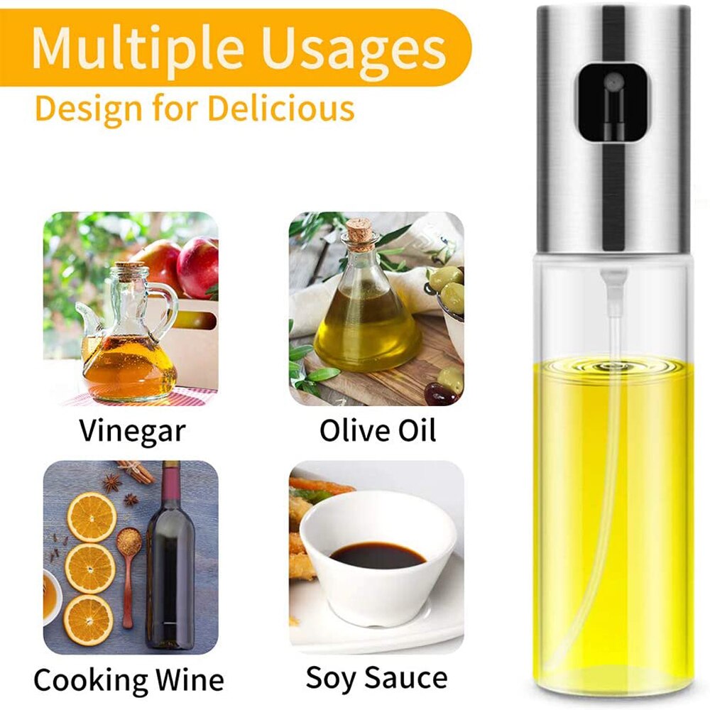 BBQ Baking Olive Oil Spray Bottle Oil Vinegar Spray Bottles Water Pump Gravy Boats Grill BBQ Sprayer BBQ Kitchen Tools