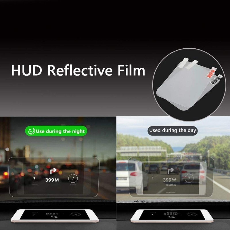 Auto Head-Up Display Reflecterende Film Projectie Universele Mobiele Telefoon Navigatie Projectie Film Reflecterende Film