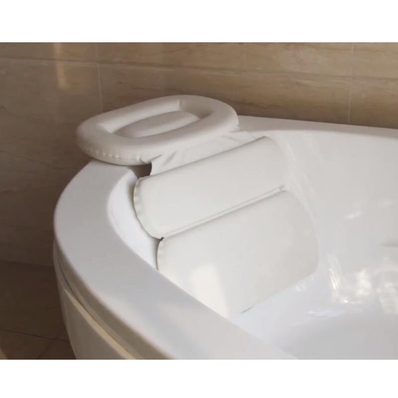 Almohada de baño SPA alfombrilla para bañera antideslizante cojín para bañera Mat Hangable cuello cojín accesorios de baño . Exclusivo.: A088