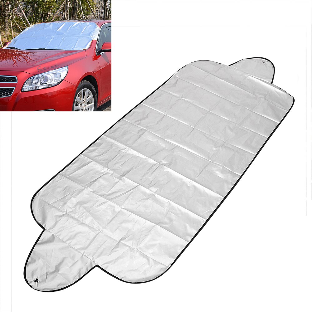 Parasol delantero para parabrisas de coche, cubierta de parabrisas de succión UV, Protector de nieve, accesorios para coche, 4x4, 7x15cm