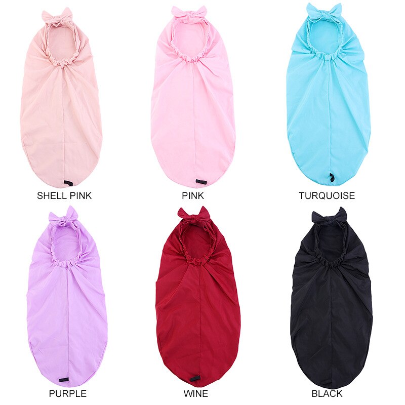Bonnets de cheveux en Satin pour femmes, Bonnet de couchage soyeux avec bande élastique douce, grands Bonnets pour femmes