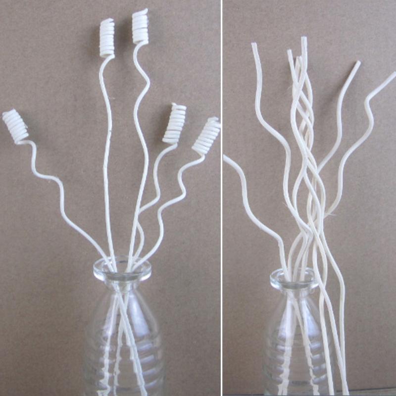 Difusor de caña de madera de ratán para decoración del hogar, accesorio moderno de recambio para difusores de flores, DIY, 10 Uds.