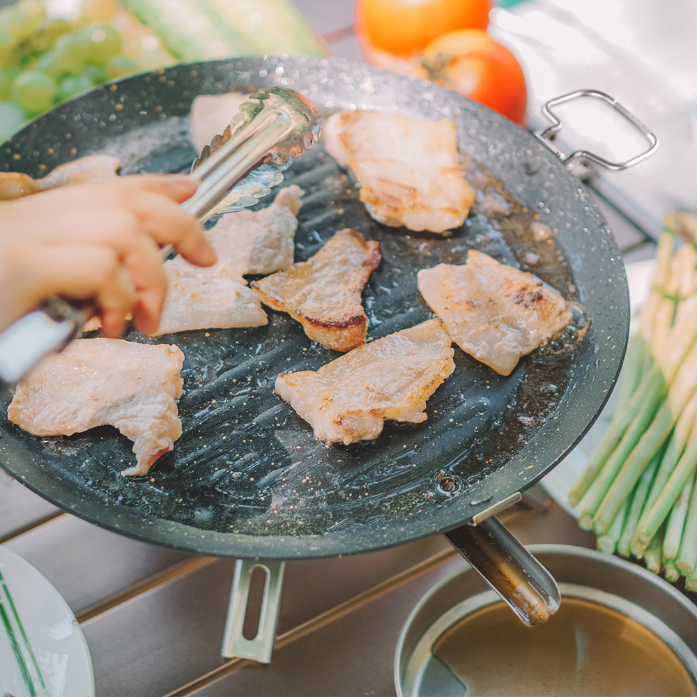 Fire Maple Outdoor Grillen Pan Picknick Draagbare Non-stick Bakpan Bbq Camping Picknick Koekenpan Bakvormen 30Cm