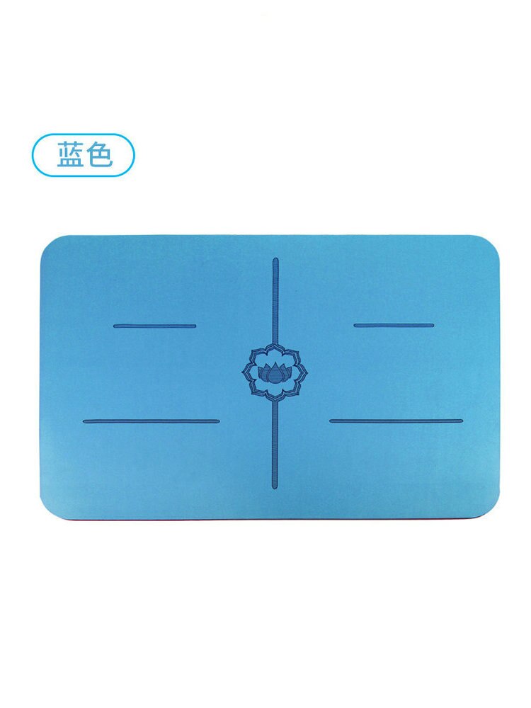 60*40*0.4cm PU Rubber Handstand Mat Yoga Position the Auxiliary Soft Shock Meditating Pad Drinking Tea Playing Chess Mat: A0097
