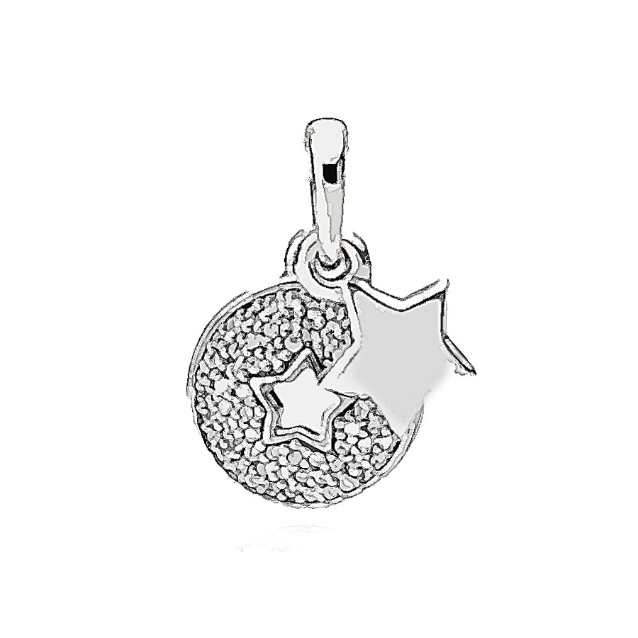 925 Sterling Silver Classic Love Snowflake Tree Floral Daisy Heart Shape Feather DIY Necklace Pendant Charm: 2184