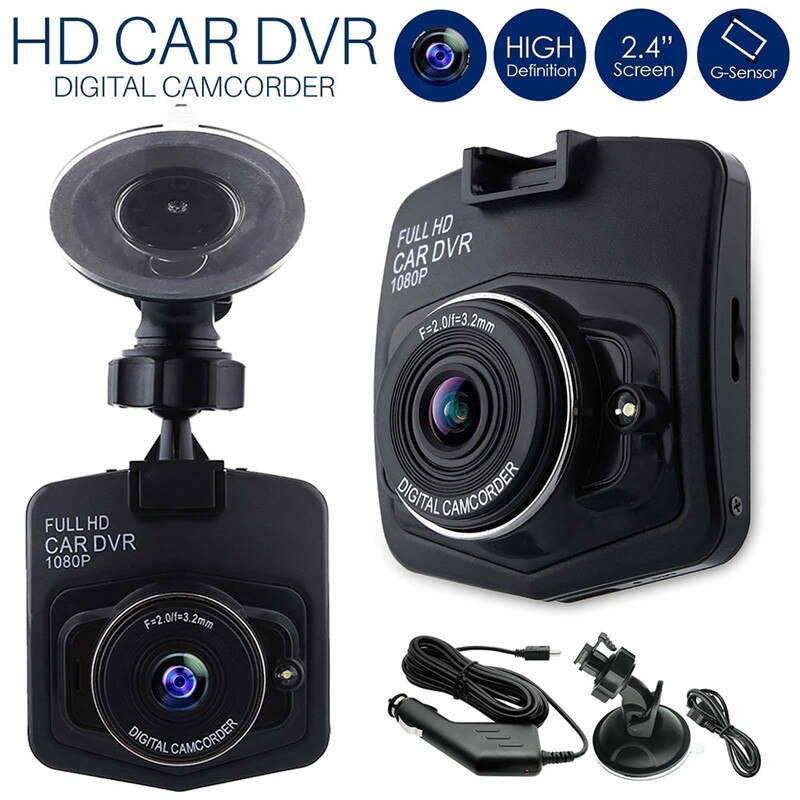Hd Spiegel Cam 2.4 Inch 720P 12 Mage Pixels In Auto Dvr Camera Dash Cam Video Recorder Usb Tf poort G Sensor Camera Dashcam