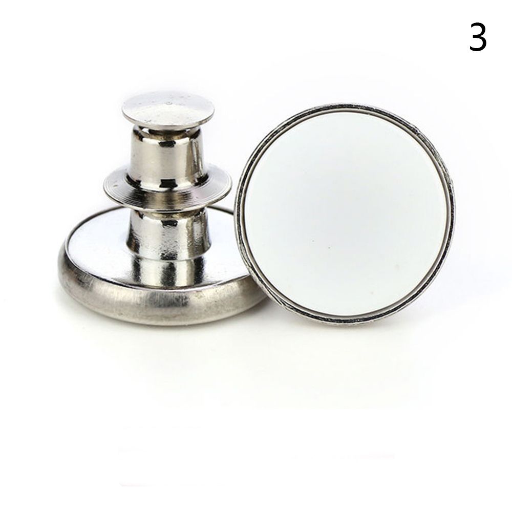 1 PC retro schnappen Verschluss Metall Tasten für Kleidung Jeans Abnehmbare Verstellbare Hosen Tasten Kostenloser Nagel NäHenne stecken Taille Geschmack Stift: 03