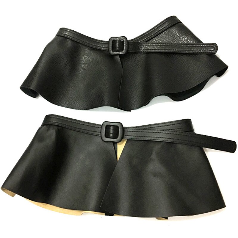 nuevas tendencias mujer Oro Negro corsé cinturón de falda de volantes Peplum cintura cinturones fajas para el vestido de las mujeres