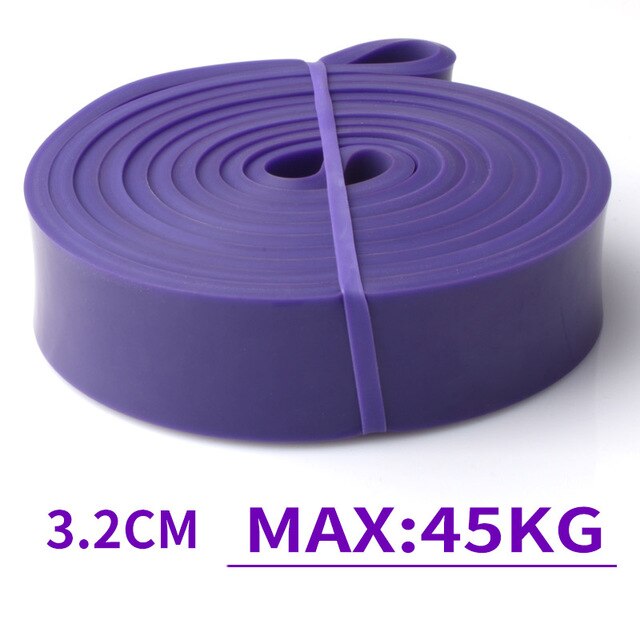 Bandas elásticas de resistencia para Fitness, conjunto de bandas elásticas para fitness, gimnasio, ejercicio, fitness, cwiczen: purple