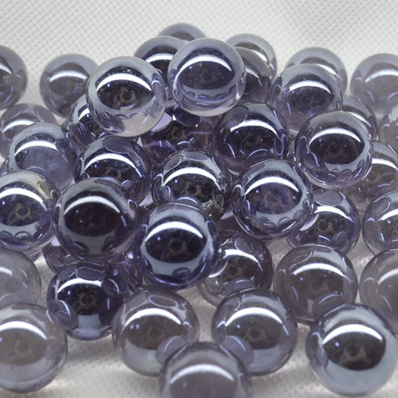 150 PCS of 16 mm glass bead game pinball machine cattle console small marbles pat music parent-child machine of beads