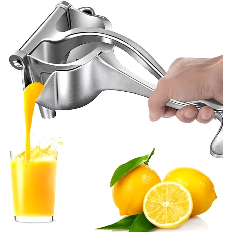 Tragbare Manuelle Saftpresse Aluminiumlegierung Handdruck Entsafter Granatapfel Orange Zitrone Zuckerrohr Bar Küche Obst Werkzeug