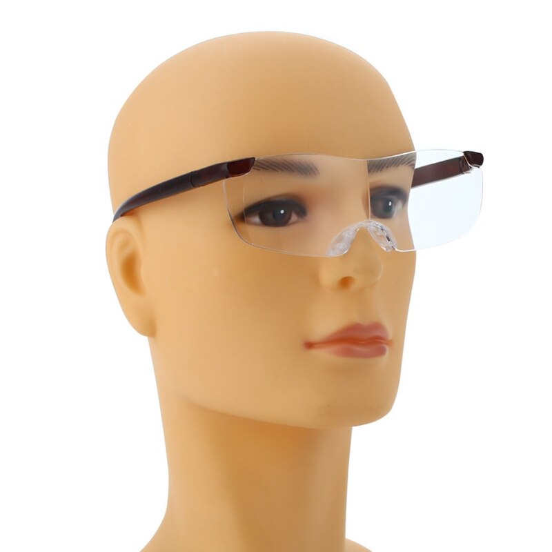 250 Graden Vision Bril Vergrootglas Vergrootglas Eyewear Leesbril Draagbare Voor Ouders Verziend Vergroting