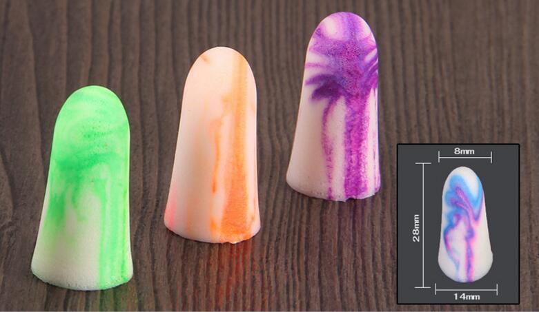 Ear Plugs ears Protector Reusable Hear Protection Noise Reduction Earplugs for travel study box packed