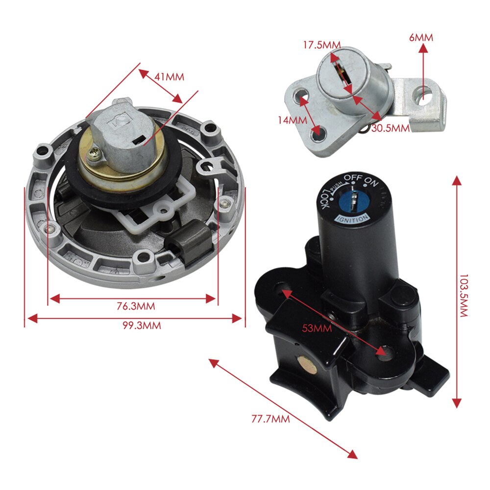 thumbnail interactive-video image 1 of Kawasaki Black Gas Tanks Ignition Switch Lock Gas Cap Cover Set For Kawasaki Ninja Kawasaki Ninja Motorcycles 1 of 1