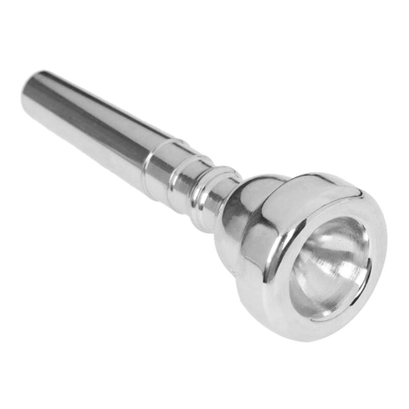 3C/5C/7C Size Trumpet Mouthpiece Metal Trumpet Mouth for Musical Instrument Part: Silver-5C