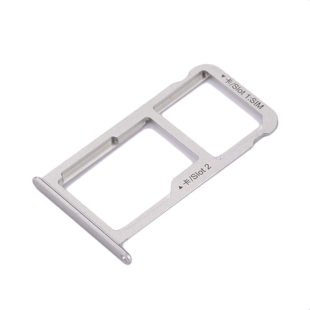 IPartsBuy voor Huawei nova SIM Kaart Lade &amp; SIM/Micro SD Card Tray: Zilver