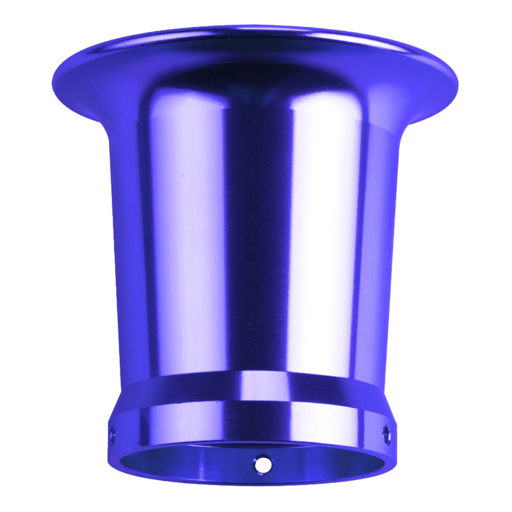 50mm Aluminum Alloy Velocity Stack for PWK PE VM 21mm 24mm 26mm 28mm 30mm Carb Air Filter Trumpet Velocity Stack Funnel Fit: Blue