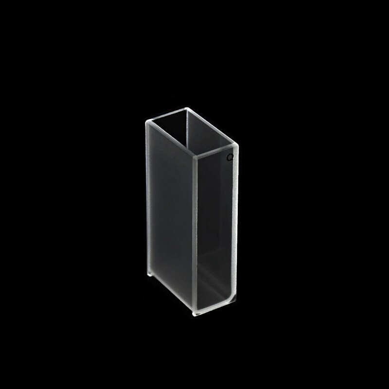 Quartz Cuvette 20mm Quartz Absorption Cells 7ml For Spectrophotometer Sintering Technology Resistant Acid &amp; Alkal Solutions 2/PK