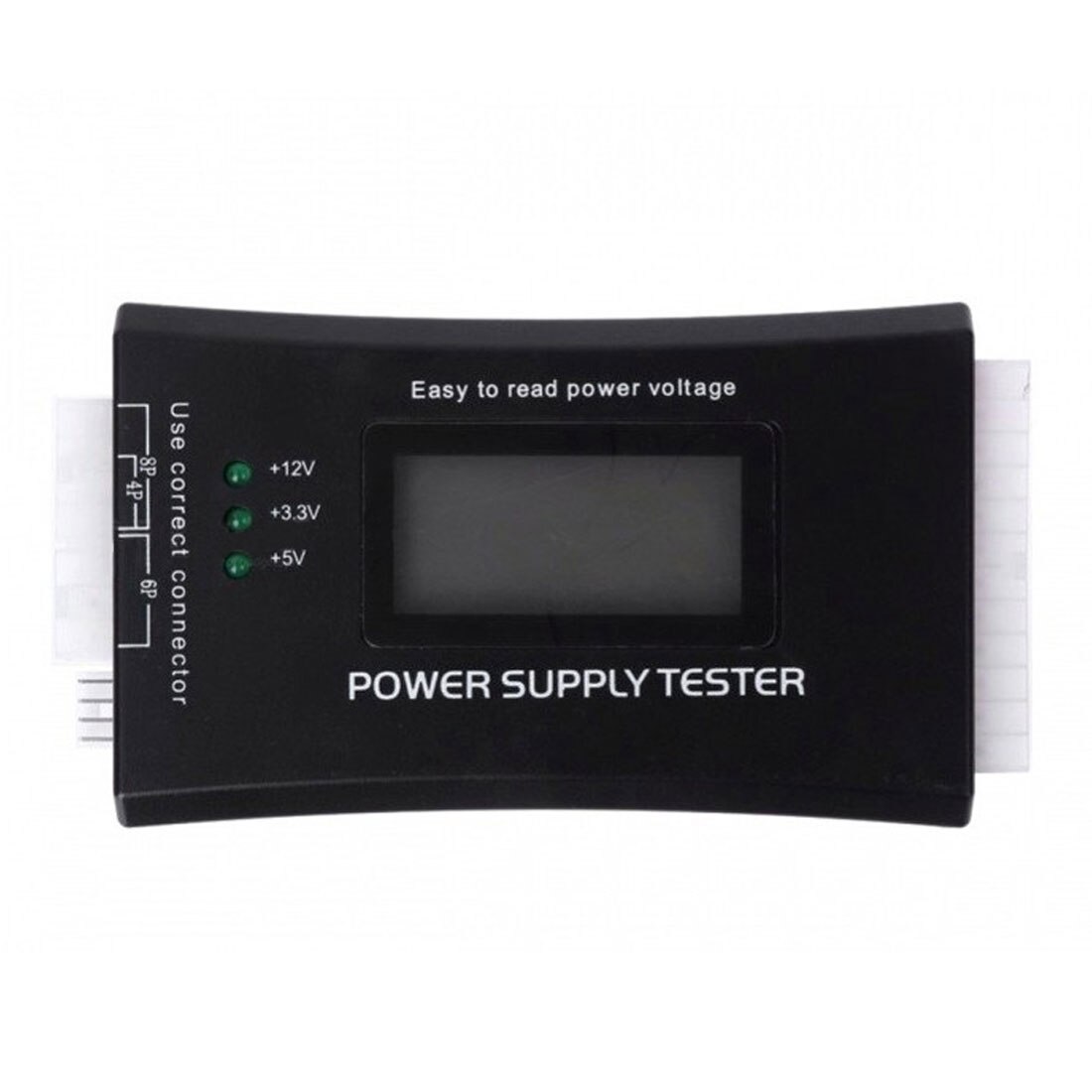 1PCS Digital LCD Power Supply Tester Multifunction Computer 20 24 Pin LCD HD ATX BTX Voltage Test Source